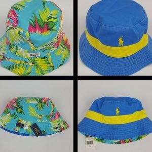 Polo Ralph Lauren Reversible Bucket Hat/Size S